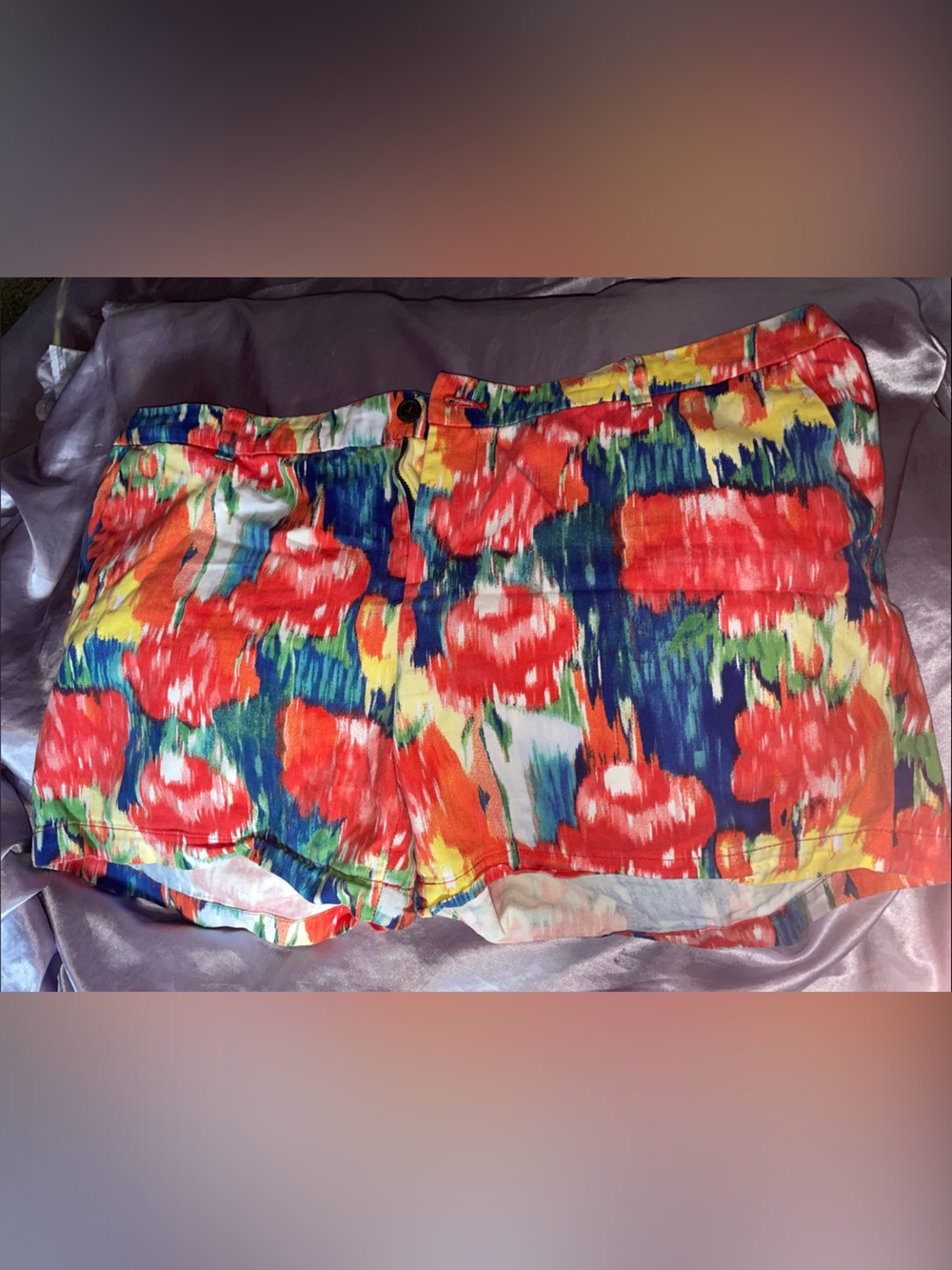 Floral Multi-Color Women's Casual Shorts